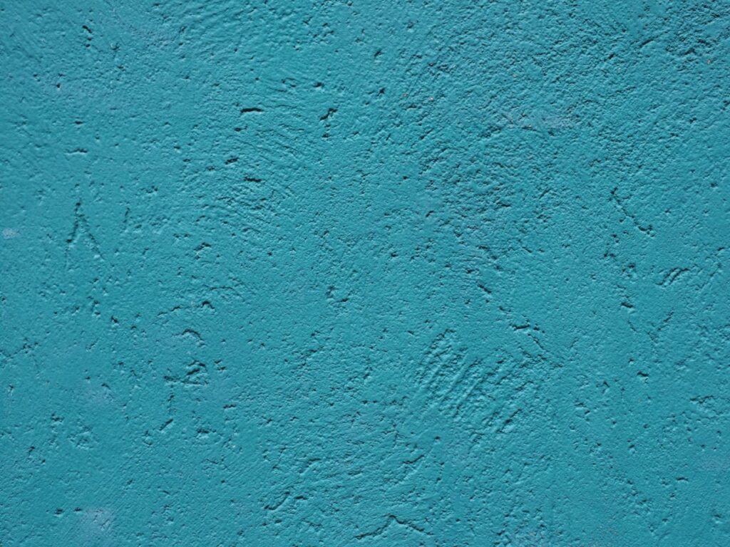 blue green plaster wall background